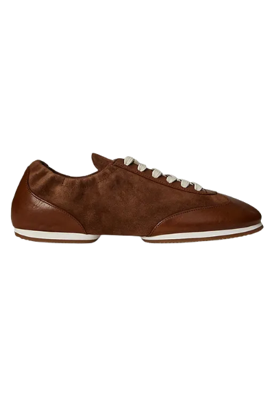 Polo Sport, The Leather Suede Pony Ballerina Sneaker