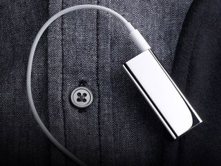 The 4GB special edition polished stainless steel iPod shuffle