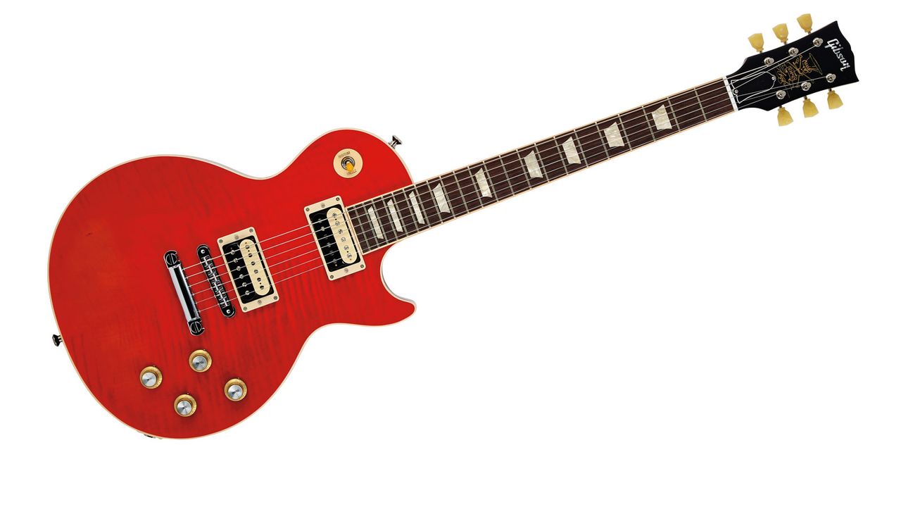 The translucence of the flamed maple below renders any finish fisticuffs redundant: it's stunning