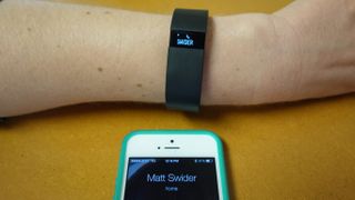 Fitbit Force call notifications