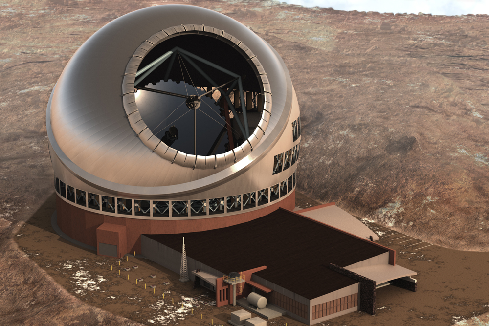 Thirty Meter Telescope in Hawaii