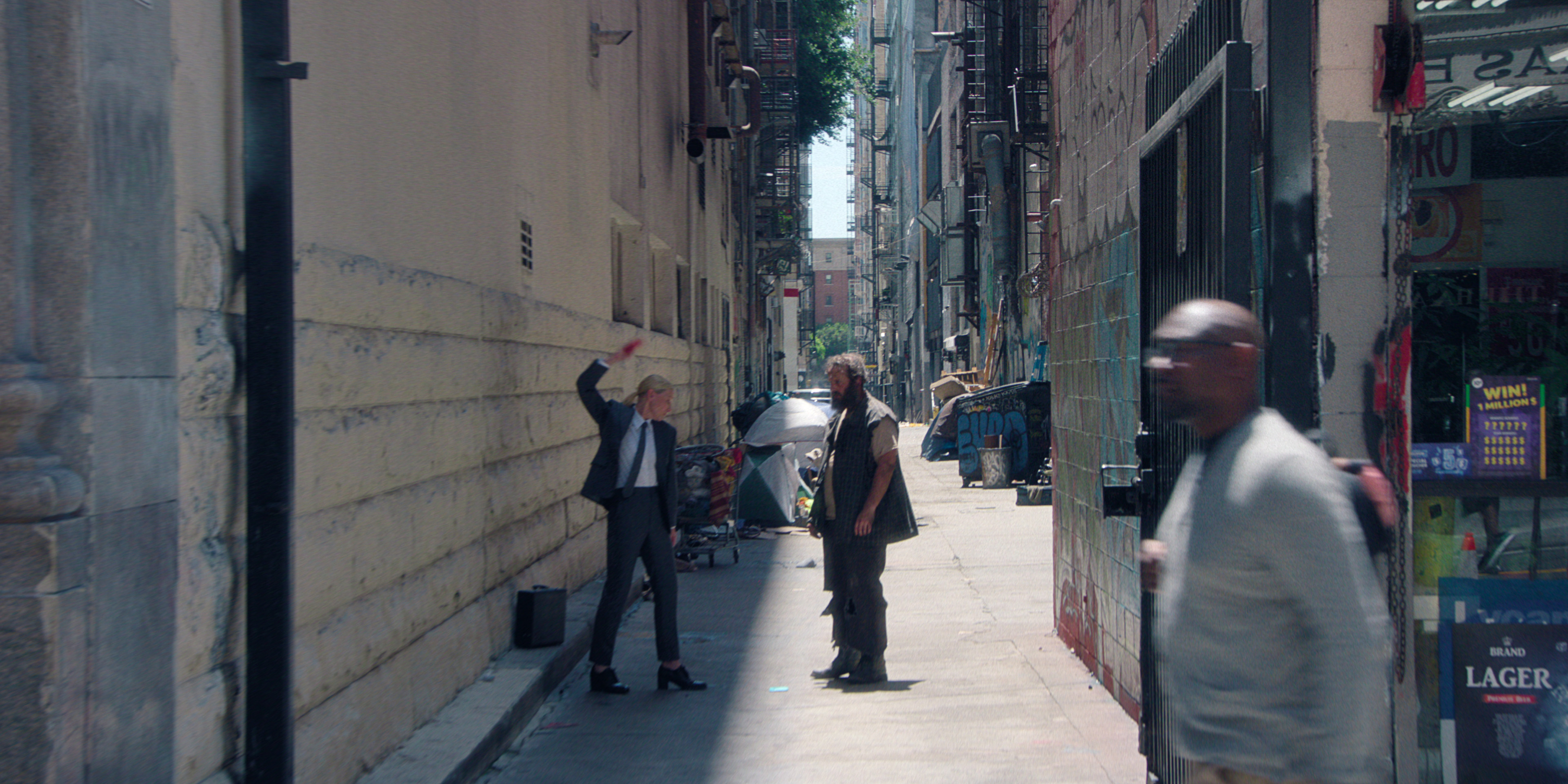 Cate Blanchett in episode 306 of Squid Game.