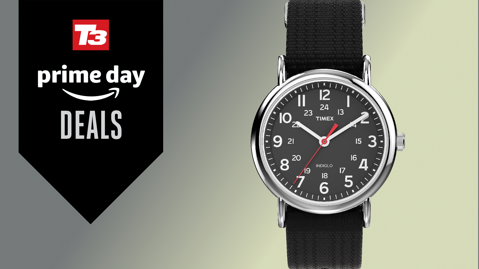 Black discount timex weekender