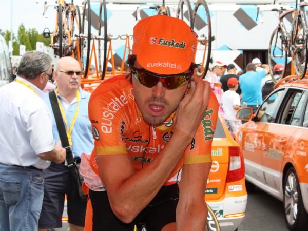 Samuel Sanchez is hoping for a good finish in this year's Tour de France.