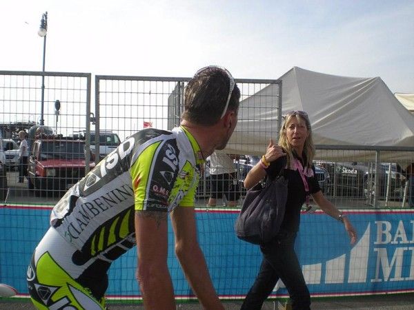 After breaking away and finishing dead last on stage 2, Leonardo Scarselli asked for his way...