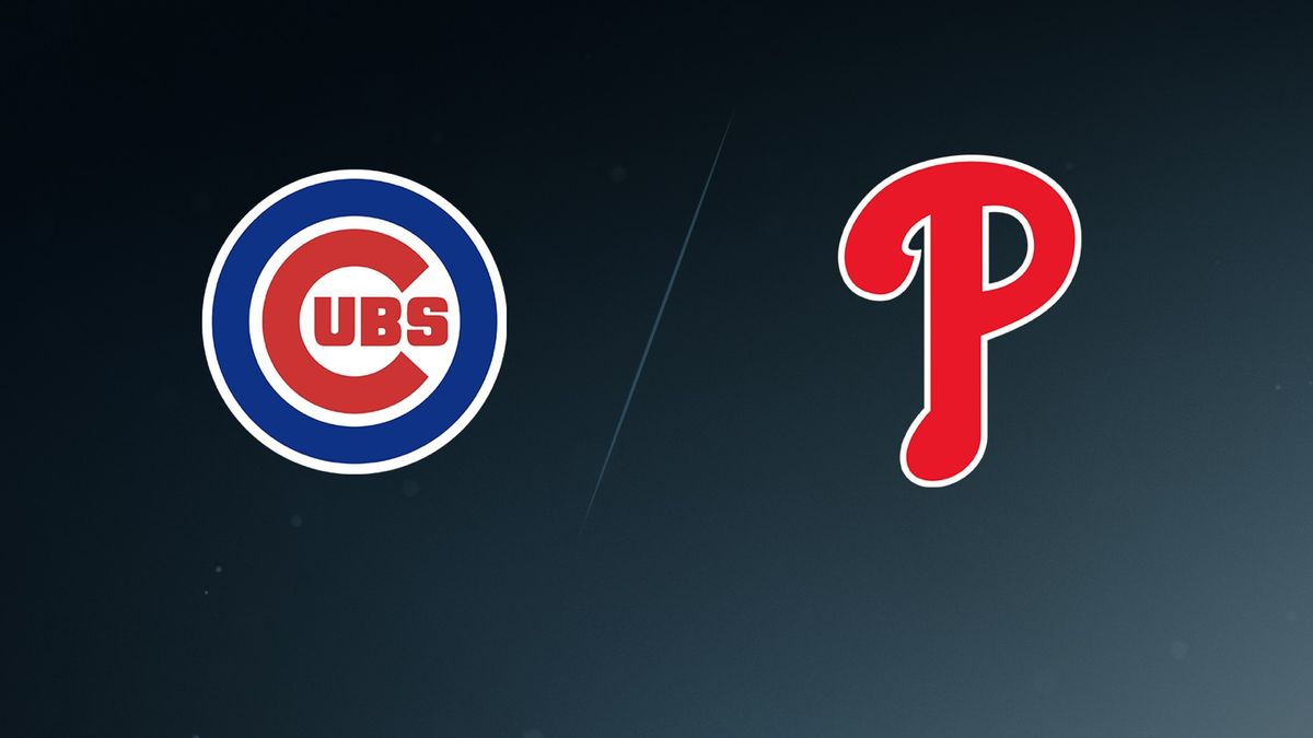 Chicago Cubs at Philadelphia Phillies