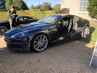Bond's Aston Martin DBS. One careful owner.