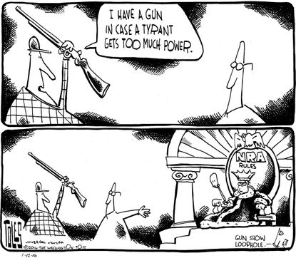 Editorial Cartoon NRA