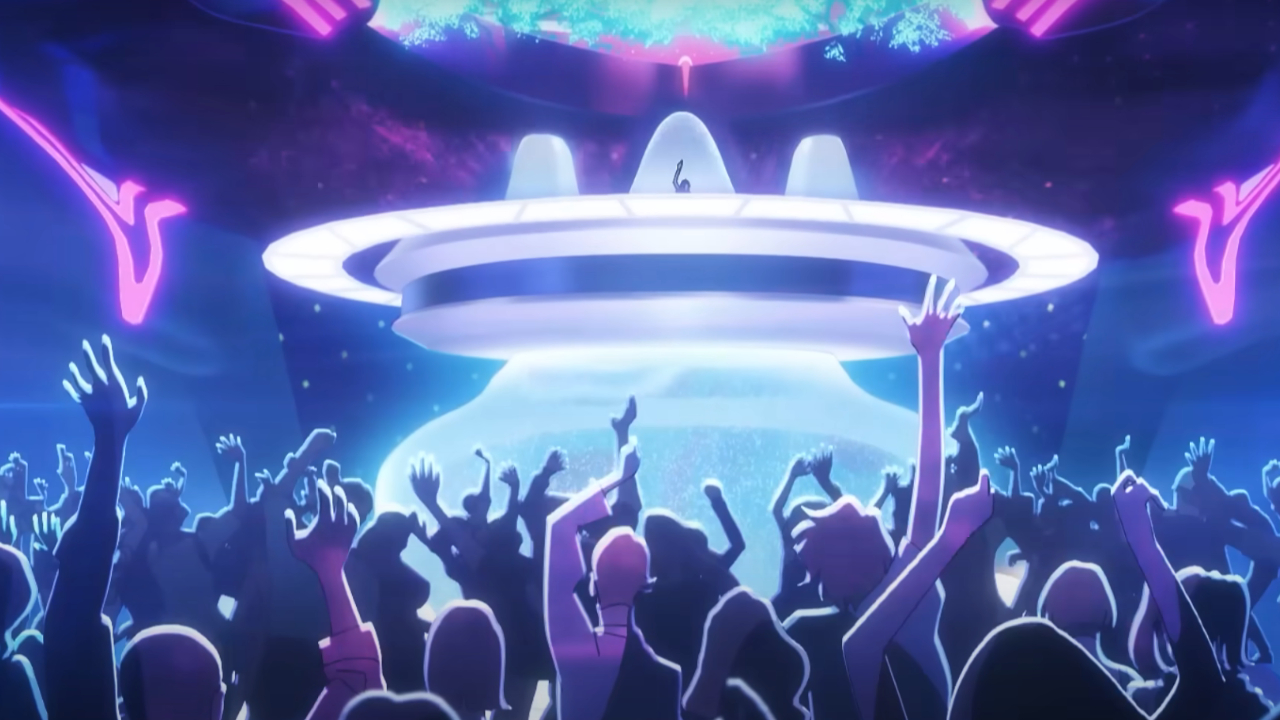 A dance party in Lazarus