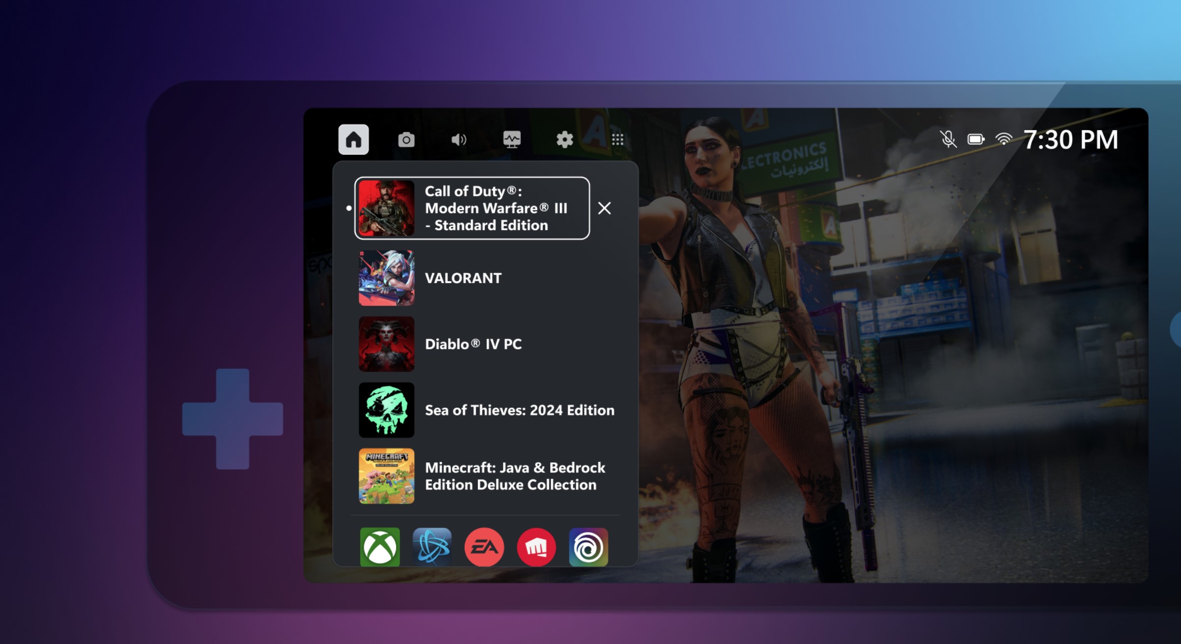 Xbox Game Bar's new PC "Compact Mode" offers a glimpse at Microsoft's gaming handheld future