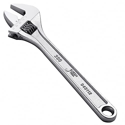 Jetech 12 Inch Adjustable Spanner - Professional Adjustable Wrench Shifting Spanner With Large Opening