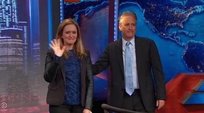 Sam Bee says goodbye to The Daily Show