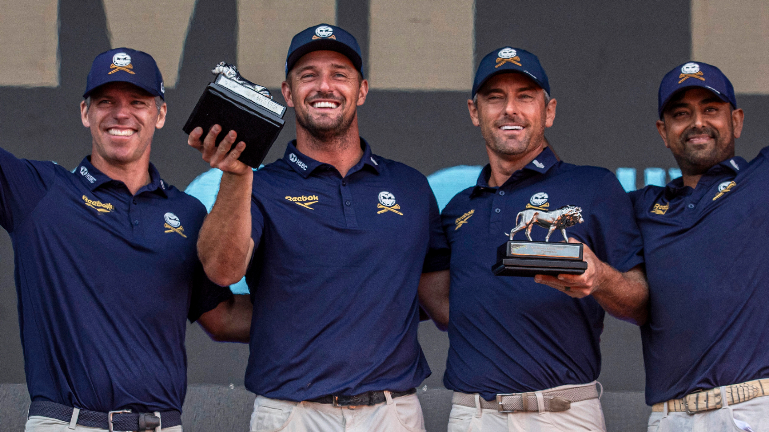 Crushers GC celebrates winning LIV Golf South Africa