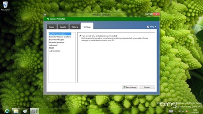 Windows Defender loads early during boot