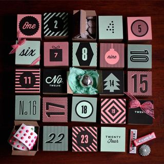 Create your own advent calendar with these gorgeous designs from graphic designer Amanda Jane Jones