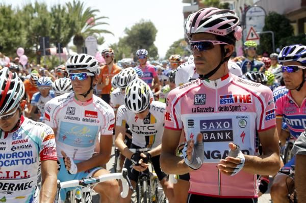 Race leader Alberto Contador (Saxo Bank)