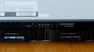 Netgear ReadyNAS 3130 front panel