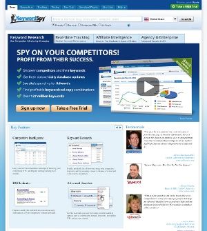 Find relevant keywords that your competitors are targeting with KeywordSpy