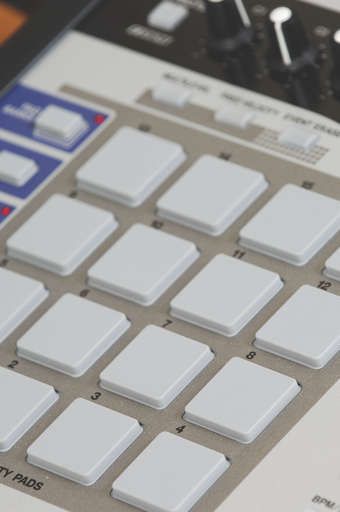 The touch pads are velocity and after-touch sensitive.
