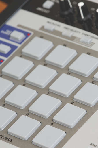 The touch pads are velocity and after-touch sensitive.