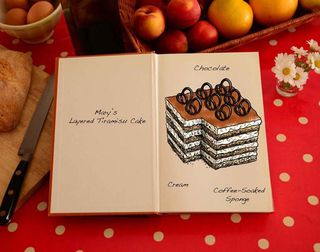 Tom Hovey for The Great British Bake-Off: Mary's Tiramisu Cake