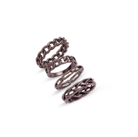 8 Other Reasons x Draya Michele Duran Set of 4 Chain Stacking Rings | $46 (£34.58)