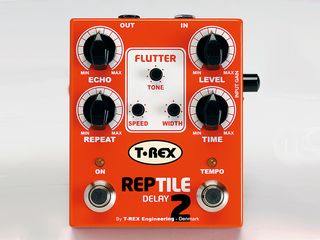 This pedal provides classic delay for classic guitar tones.