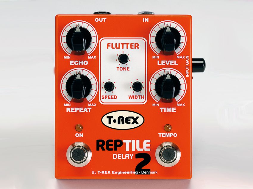 T-Rex Reptile Delay（レプタイル・ディレイ） → T-REX EFFECTS ← Pedals for guitar and bass players!