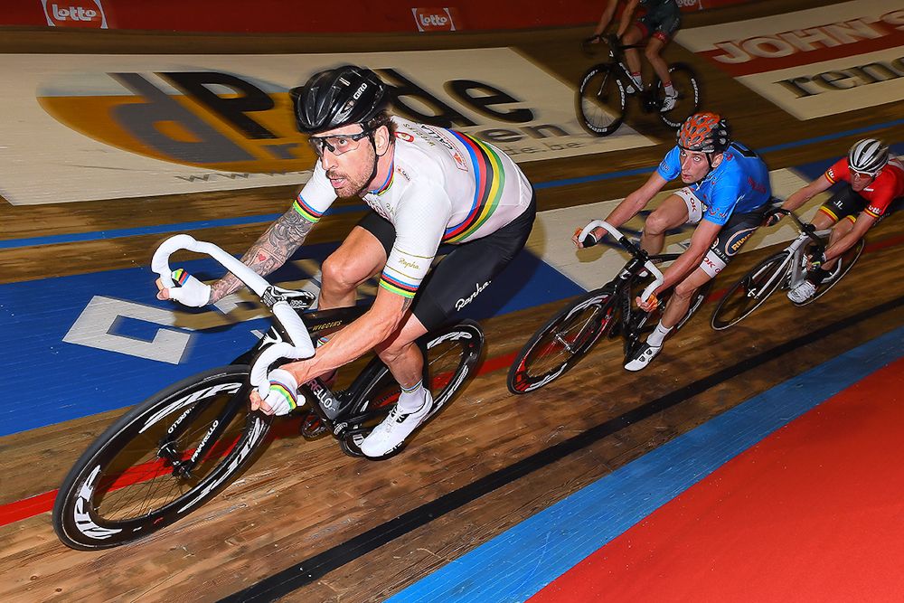 Bradley Wiggins and Jesper Morkov