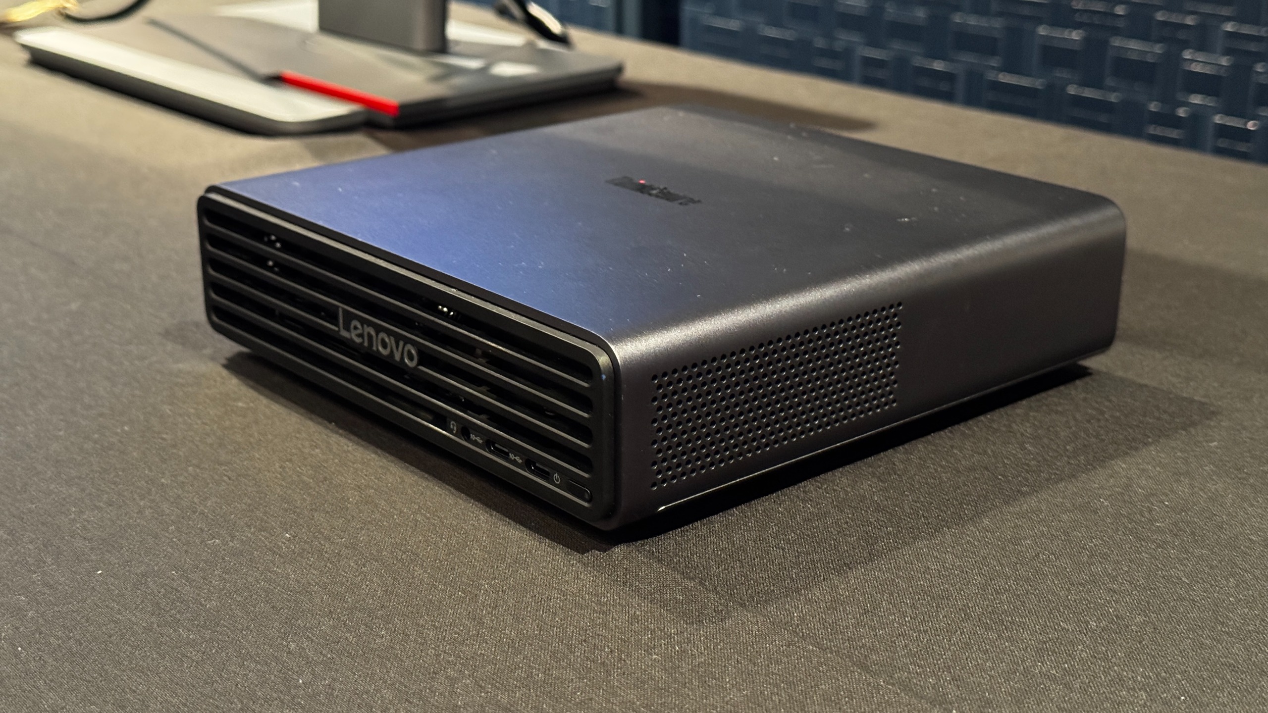 Lenovo ThinkCentre X Ultra packs Gorgon Halo — AMD Ryzen AI Max+ Pro 495 shows up in mini workstation