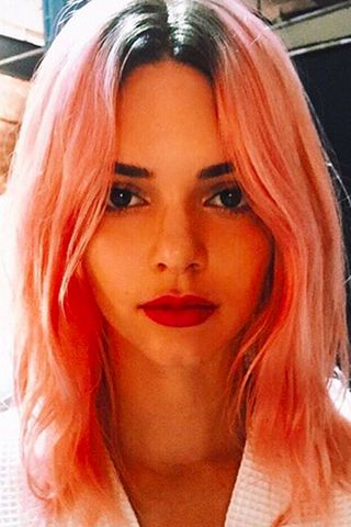 Kendall Jenner's Pink Hair
