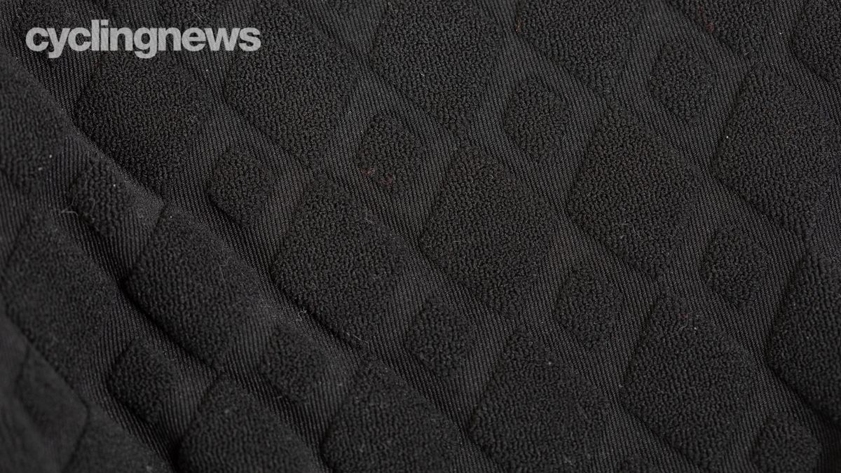 Assos Equipe RS Spring Fall Jacket Targa detail of insulative Rhombus liner