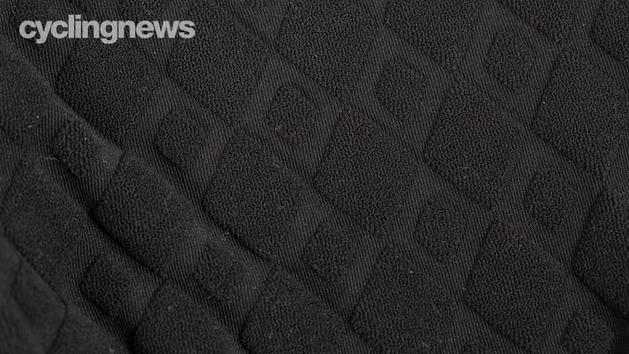 Assos Equipe RS Spring Fall Jacket Targa detail of insulative Rhombus liner