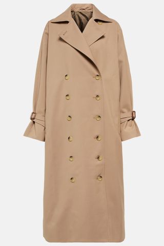 Toteme Signature Cotton-Blend Trench Coat