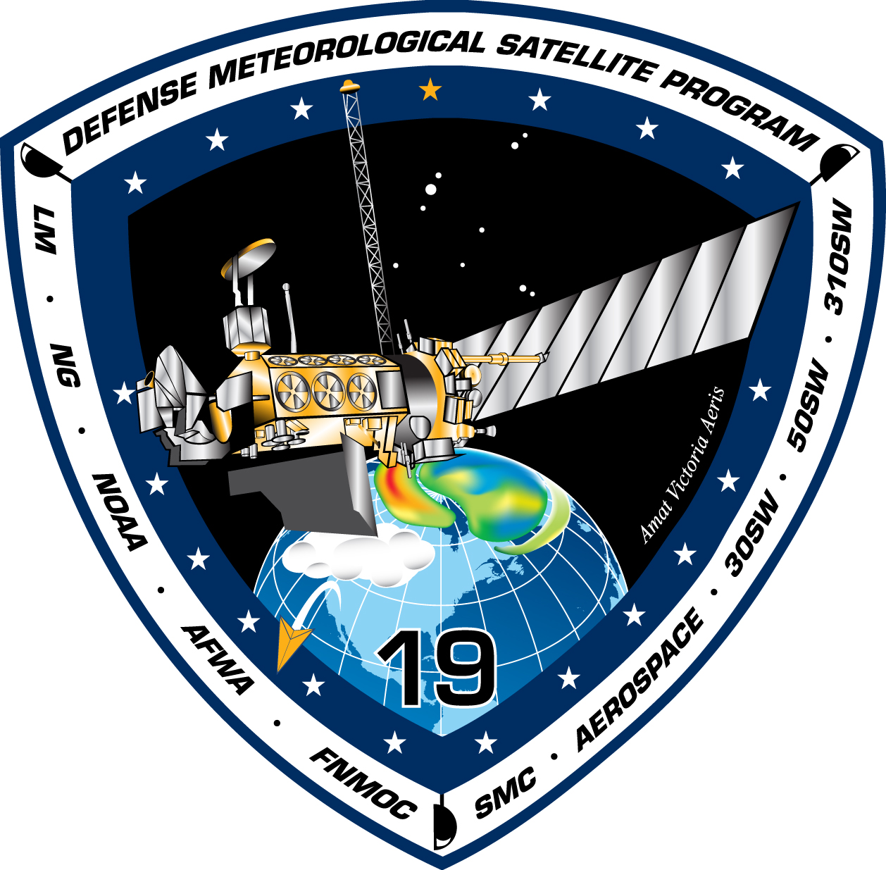 Defense Meteorological Satellite Program Flight 19 Satellite