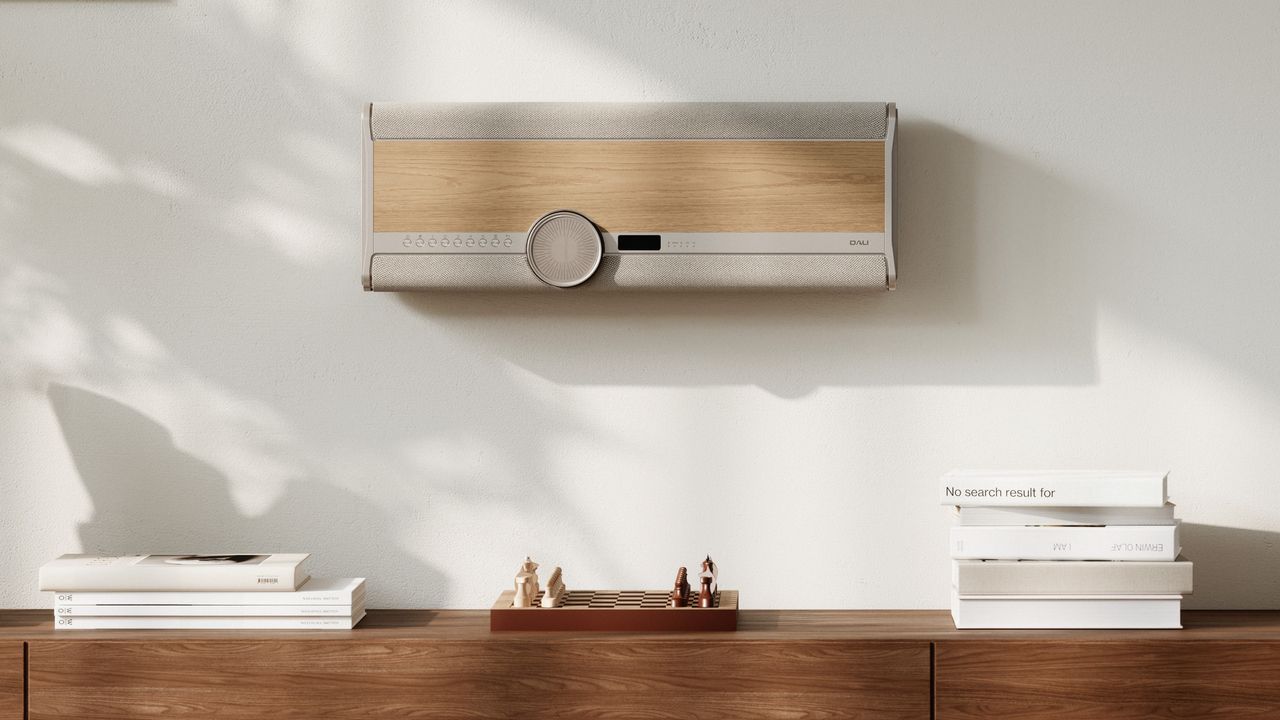 The new one-box Dali Vega system combines audio excellence with timeless Danish style