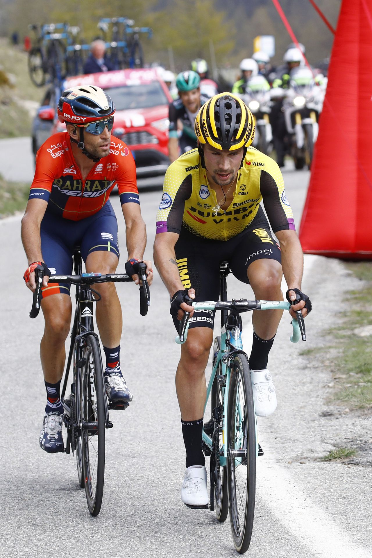 Vincenzo Nibali to Primoz Roglic: If you want to win the Giro you will have to ride