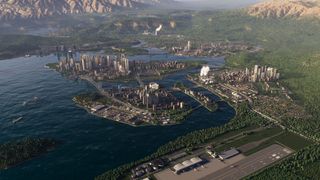 A screenshot from Cities Skylines 2