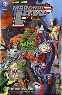 “I have a whole shelf of Marshal Law at home. People like Frank Miller had already done the anti-hero thing with Batman, but Marshal Law was the ultimate anti-hero book. It took superheroes and called them out, almost saying they were bullshit. There are metaphors and parallels with the Vietnam War, it deconstructs Superman and turns him into a villain. Marshal Law is just one of the greatest of all time – if you’re getting into comics, this is one of the places to start.”