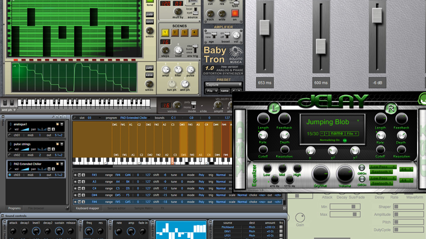 Looking for new free instruments and effects? Step this way.