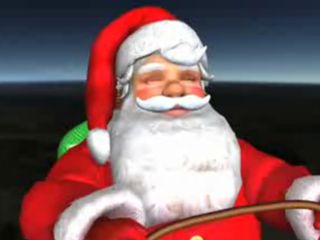 Santa in 3D and on Google Maps