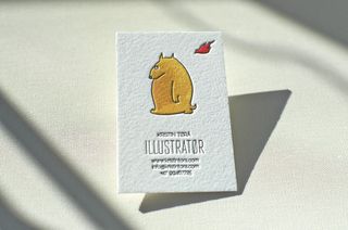 Each one of Kristin Tora's cards is unique