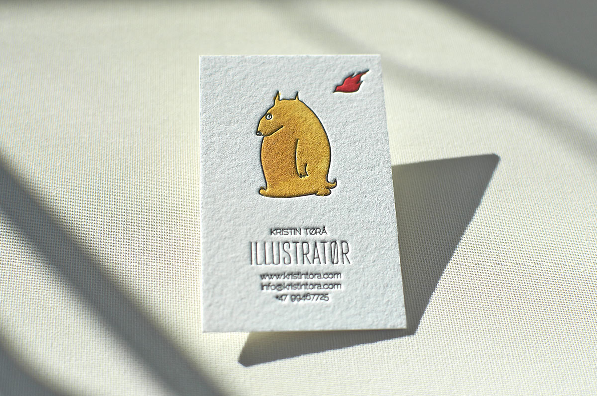 Each one of Kristin Tora's cards is unique