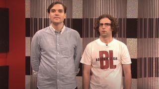 Will Butler and Kyle Mooney on Saturday Night Live