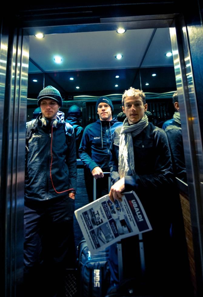 Van Garderen, Brent Bookwalter and Mathias Frank