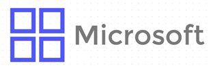 The Microsoft logo reinvented with Squarespace Logo