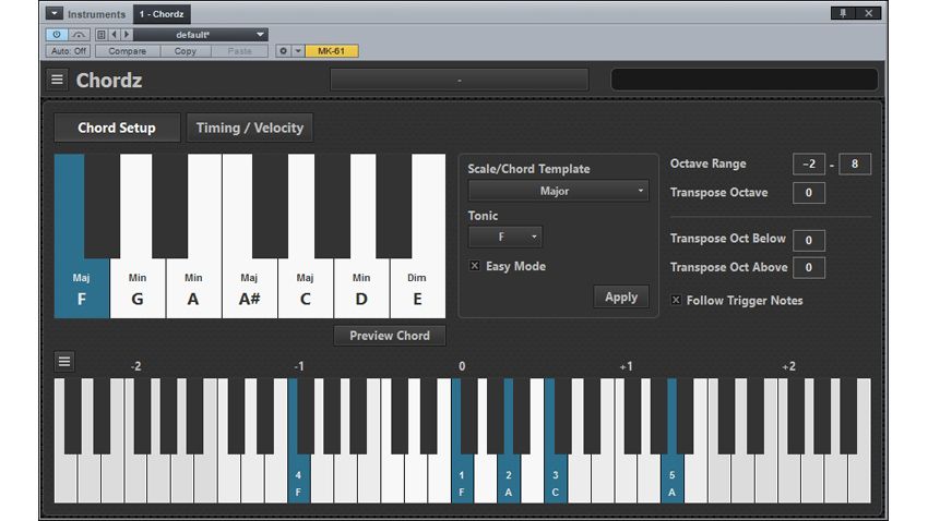 chord recognition software for mac