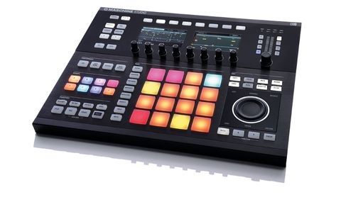 The Maschine Studio controller is a big, spacious slab of a thing that gives off a profound impression of solidity and quality