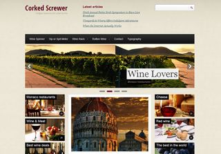 Drupal themes: Corked Screwer