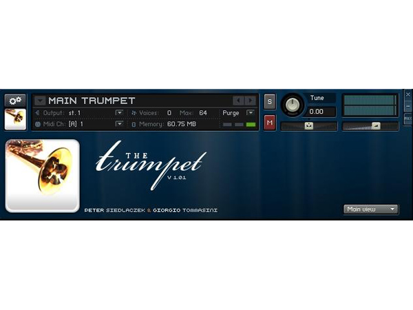 Sample modeling deals the trumpet 3